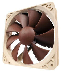 Noctua NF-P12 PWM - Ventilator 120mm - Geluidssterkte 19,8dB(A) - Bruin