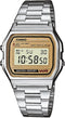 Casio A158WEA-9EF - Unisex Horloge - 36,3 mm - Zilverkleurig