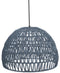LABEL51 Touw - Hanglamp - Stoer design - Grijs - 38 cm