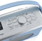 Swan Draagbare Retro Radio DAB+ - Blauw - met Bluetooth