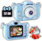 Jor Quality Digitale Kindercamera - HD 20 Megapixel - Inclusief 32GB Micro SD Kaart - Blauw