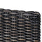 vidaXL - Eetkamerstoelen - 2 - st - kubu - rattan - en - mangohout - zwart