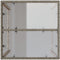 vidaXL - Tuinbartafel - 70x70x110 - cm - poly - rattan - grijs