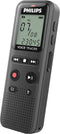 Philips DVT1160 - Audiorecorder - 8 GB geheugen - Stemactivering - Zwart