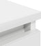 vidaXL - Tv-meubel - 100x35x54 - cm - bewerkt - hout - wit