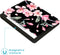 imoshion E-reader Hoesje - Geschikt voor Tolino Epos 3 - Design Slim Hard Case Sleepcover Bookcase met stand - Blossom Watercolor Black