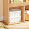 SoBuy KMB01-N - Boekenplank - 3 Opbergvakken - Naturel