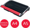 GBC CombBind® CB15 Handmatige Inbindmachine - Plastic Bindruggen - 195 Vel - Zwart/ Rood