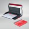 GBC CombBind® CB15 Handmatige Inbindmachine - Plastic Bindruggen - 195 Vel - Zwart/ Rood