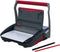 GBC CombBind® CB25 Handmatige Inbindmachine - Plastic Bindruggen - 450 Vel - Zwart/ Rood
