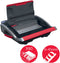 GBC CombBind® CB25 Handmatige Inbindmachine - Plastic Bindruggen - 450 Vel - Zwart/ Rood