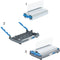 GBC Foton 30 Hervulbare Cartridge met 75 Micron Lamineerrol - Glanzend - Blauw