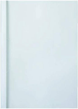GBC - Thermische omslag A4 4mm transparant/wit 100 stuks