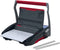 GBC WireBind® WB15 Handmatige Inbindmachine - Spiraal Gebonden - 125 Vel - Zwart/ Rood