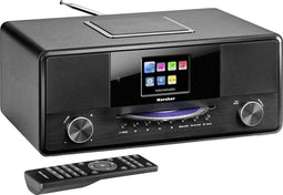 Kärcher DAB 9000CDi - Internetradio met CD-speler DAB+ FM Bluetooth WiFi USB - Zwart