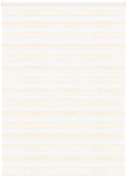vidaXL - Zebra - rolgordijn - 160x200 - cm - stofbreedte - 155,9 - cm - marmerbeige