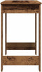 vidaXL - Bureau - 100x45x75 - cm - bewerkt - hout - oud - houtkleurig