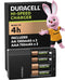Duracell CEF14 - Oplader - Laadt 4 AA/AAA in 4 uur - Inclusief 2 AA en 2 AAA (2 stuks)