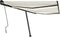 vidaXL - Luifel - handmatig - uittrekbaar - met - LED - 400x350 - cm - crèmekleurig