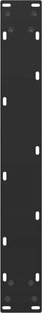 vidaXL - Salontafelpoten - 2 - st - U-vormig - 60x(110-111) - cm - staal - zwart