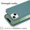 iMoshion Hoesje Geschikt voor iPhone 14 Plus Hoesje Siliconen - iMoshion Color Backcover - Donkergroen