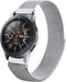 iMoshion Bandje Geschikt voor Samsung Gear S3 Frontier / Gear S3 Classic / Galaxy Watch (46mm) - iMoshion Milanese Watch bandje - zilver