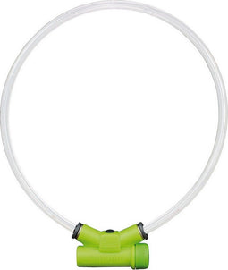 Dog collar Red Dingo Light indicator Green Size S/L (15-80 cm)