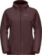 Jack Wolfskin MOONRISE 3IN1 JKT W - Dames Outdoorjas - Waterdicht ademend - red ochre - Maat L