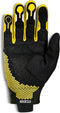 Sparco HYPERGRIP+ - Gaming handschoenen - Verbeterde pasvorm en gripzones - Geel - Maat 11