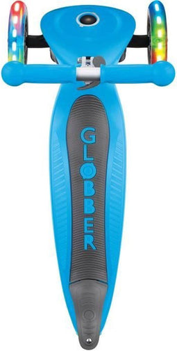 Globber Primo Step Met 3 Wielen en lichtjes in Hemel Blauw