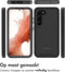 iMoshion Hoesje Geschikt voor Samsung Galaxy S23 Plus Hoesje - iMoshion 360° Full Protective Case - Zwart / Transparant