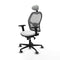 Piqueras y Crespo 2D036G1 - Bureaustoel - Verstelbare hoogte met hoofdsteun - Wit