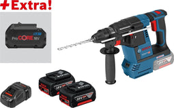 GBH 18V-26 F accu boorhamer 2.6J | 5.0Ah in L-Boxx + Extra ProCORE18V 8,0Ah