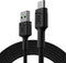 Green Cell KABGC22 - USB A naar USB-C Kabel - Snelladen 3.0 - Zwart
