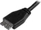Startech USB3AUB50CMS - USB 3.0 Micro USB Kabel - Dunne flexibele kabel 0,5 m - Zwart