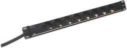 Digitus DN-95401 - Stekkerdoos 19 inch - 8x geaarde stopcontacten - Zwart