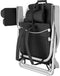 tectake® Strandstoel Coral - Opvouwbare Campingstoel - 5-voudig Verstelbare Rugleuning - Zwart