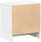 vidaXL - Nachtkastje - met - lade - 39x28x41 - cm - wit