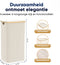 DARI. Wasmand 100L - Opvouwbare wasmand - Uitneembare waszak - Beige