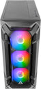 Antec DF600 Flux - ATX Midi-Tower - Gehard glas - Zwart