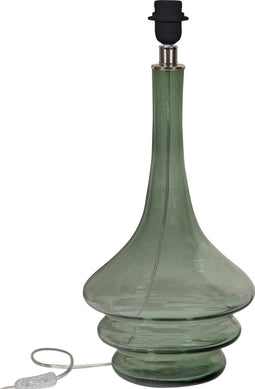 BePureHome Straw Tafellamp Voet - Glas - Olive Green - 52x22x22