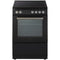 Etna FIV560ZWA - Inductiefornuis 4-pits - Elektrische oven 65L - Zwart