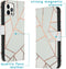 iMoshion Hoesje Geschikt voor iPhone 12 Pro / 12 Hoesje Met Pasjeshouder - iMoshion Design Softcase Bookcase - Wit / Meerkleurig / Goud / White Graphic