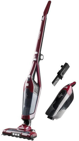Concept VP4136 - Steelstofzuiger 2-in-1 - Droog en nat zakloos 100 W - Zwart Rood
