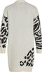 VILA VIALIRA - L/S Jacquard Knit Dress - Opstaande hals - M (5713789885649)