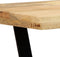 vidaXL - Bankje - 110 - cm - massief - mangohout
