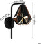 EGLO Carlton 4 - Wandlamp - E27 - 31,5 cm - Zwart/Koper