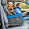 Kurgo Heather Booster Seat - Hondenautoaccessoire - Waterdicht - Antraciet Blauw