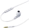 Hama Joy - In-ear headset met microfoon en afstandsbediening - Wit