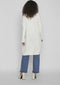 Vila Viril Long L/s Knit Cardigan - Dames Vest - Lange mouwen - White Alyssum